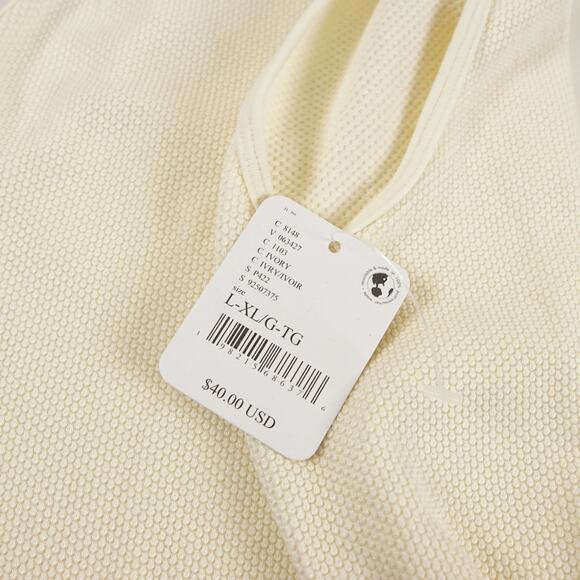 Free People Intimately Always Ready Seamless Ivory Turtleneck Top Sz L - XL - Picture 5 of 8